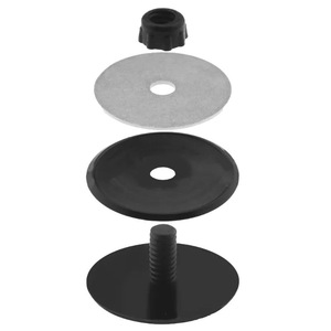 Cubierta Universal para Brazo de Limpiaparabrisas de 32 mm y 46 mm, Tapón de Goma Sintética para Orificio de Limpiaparabrisas Trasero, Tapón para Orificio de Antena - Product Image 3