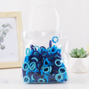 200 pièces/paquet, attaches pour cheveux en nylon, attaches pour queue de cheval, petits élastiques pour cheveux pour bébés filles - Product Image 5