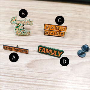 Pin de solapa personalizado de esmalte con cabeza de Rattler de FAMU, Florida, para alumna de la universidad, pin de orgullo universitario, pin de espirituoso de Rattler, accesorio de FAMU, HBCU - Product Image 4