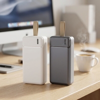 Batterie externe personnalisée avec logo imprimé 30000mAh Type-C, charge super rapide 10W, étanche, chargeur de poche, pour événements personnalisés en extérieur