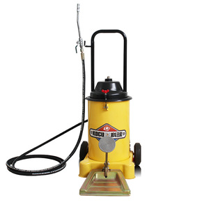 KOCU Foot Operated Grease Pump 12L HCG-100 High Pressure Explosion Proof Tube For Factory Excavator Truck Ship - Product Image 2