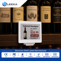 Etiqueta de Precio Electrónica LEEKA ESL con Imán, 4 Colores, Papel Electrónico, Instalación Rápida, Etiqueta Digital para Estantes de Tiendas y Supermercados