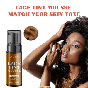 Luxfume 100ml <span class=keywords><strong>Mousse</strong></span> Teintante pour Dentelle Formule Naturelle à Base de Plantes Sans Résidu <span class=keywords><strong>Mousse</strong></span> Colorante pour Perruques à Dentelle Produit Phare - Product Image 4