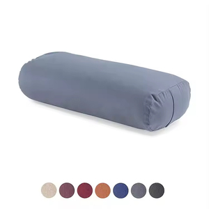 Oreiller de yoga en coton écologique personnalisé rectangulaire pour femmes enceintes <span class=keywords><strong>traversin</strong></span> de yoga biologique - Product Image 1