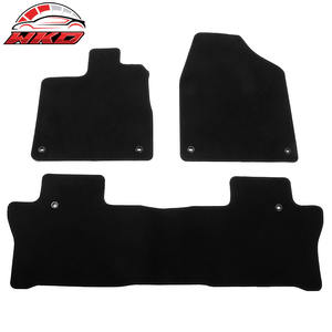 Tapis de sol pour Honda Passport 19-24 et pour Pilot 16-22, velours antidérapant, 3 pièces - Noir - Product Image 1