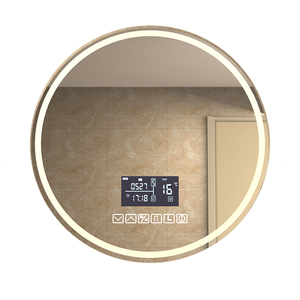 <span class=keywords><strong>Espejo</strong></span> de <span class=keywords><strong>Baño</strong></span> LED Inteligente <span class=keywords><strong>Redondo</strong></span> de Estilo Europeo <span class=keywords><strong>con</strong></span> Control Táctil y <span class=keywords><strong>Luz</strong></span> Cálida - Product Image 6