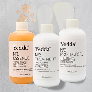 Yeddaplex Private Label No.1 No.2 No.3 Perming And Dying Hair Care Set 250ml*3 Hair Care Products