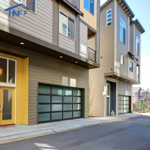 باب مرآب أوتوماتيكي قابل للطي مقاس 10 × 10 أقدام بدون إطار من الألومنيوم مع نافذة خارجية من البليكسيجلاس عازلة للحرارة - الأسعار - Product Image 3