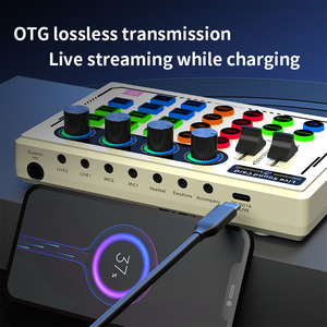 Carte son HIFI Watford pour diffusion en direct, effets sonores faits maison, table de mixage audio pour streaming en direct et enregistrement musical - Product Image 6