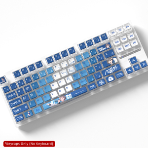 Anime Hitori Gotoh 4-Side Printed Dye-Sublimation ABS+PC Universal Mechanical Keyboard Keycaps Guangdong English Anime Hitori Go - Product Image 5