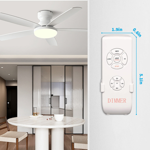 Kit de control remoto de ventilador de techo Wi-Fi inteligente, <span class=keywords><strong>3</strong></span> velocidades de ventilador y atenuador de luz, compatible con la aplicación Alexa y Google Home Smart Life - Product Image 6