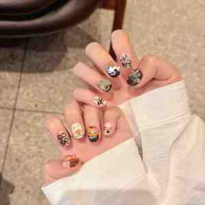 <span class=keywords><strong>Uñas</strong></span> Postizas de Diseño de Salón, Hechas a Mano, Modernas y de Lujo, para un Acabado Duradero, <span class=keywords><strong>Uñas</strong></span> Adhesivas Únicas - Product Image 6
