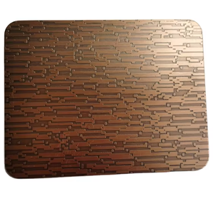 Placa de chapa de cobre rojo de latón y cobre hecha a medida, productos de procesamiento de recubrimiento de grabado de corte láser CNC de metal - Product Image 2