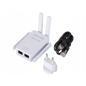 เราเตอร์ไร้สาย Pix-Link Wi-Fi Mini Router 300Mbps แบบดูอัลแบนด์ พร้อมเสาอากาศ 4 ต้น สำหรับใช้งานที่บ้านและสำนักงาน - Product Image 2