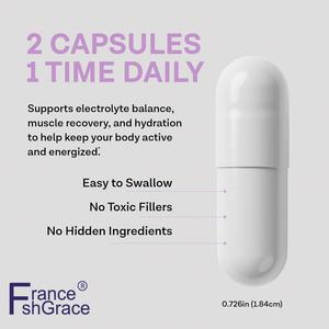 Suplemento Personalizado de Potasio y Magnesio, 90 Cápsulas, Apoya la Salud Vascular en Adultos, Cápsulas de Potasio y Magnesio - Product Image 3