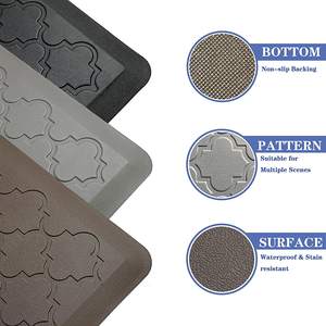 <span class=keywords><strong>Moderno</strong></span> tappetino da <span class=keywords><strong>cucina</strong></span> Runner tappeti spessi ammortizzati Anti-fatica impermeabile <span class=keywords><strong>antiscivolo</strong></span> da scrivania ergonomico Comfort elegante - Product Image 4