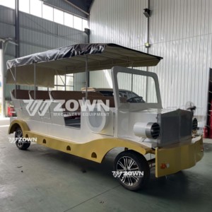 ZOWN Coche Eléctrico Clásico Retro de Turismo de 6 Plazas con Toldo Blando Plegable para Servicio VIP en Villas y Vacaciones - Product Image 6