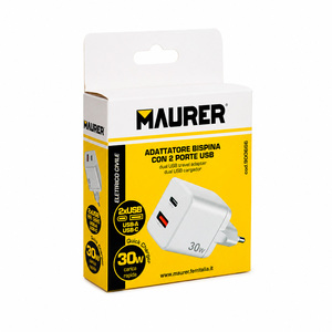 Adattatore per Ricarica Rapida 33W Con doppia porta USB A e USB C - Product Image 5