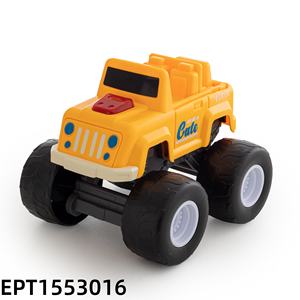 बच्चों के लिए लाइट और संगीत प्लास्टिक कार्टून घर्षण वाहन खिलौने के साथ बच्चों के लिए खिलौने - Product Image 5