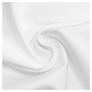 Tissu en coton <span class=keywords><strong>blanc</strong></span> uni A2186-1 170 g/m², vente en gros, 98 % coton, 2 % élasthanne, tissu sergé pour vêtements, textile, draps - Product Image 4