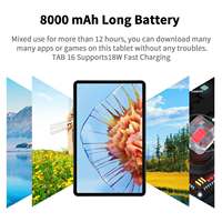 Tablette tactile Android de luxe 12 pouces 5G Wifi 4G avec carte SIM, processeur Octa Core, 16 Go de RAM, 256 Go de ROM, écran Incell 2K, P200-L10