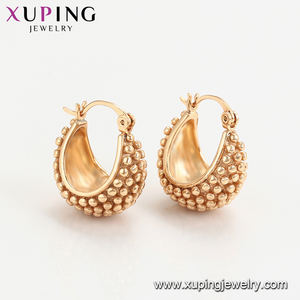 99778 Xuping 2020 populal indiani di colore di modo di disegno speciale orecchino della vite prigioniera per le donne - Product Image 5