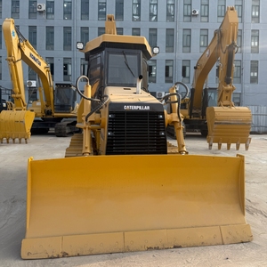 รถดันดินตีนตะขาบ CAT D5K มือสอง ขนาด 10 ตัน ยี่ห้อแคตเตอร์พิลลาร์ พร้อมใบมีดตรง สำหรับงานปรับระดับพื้นที่ก่อสร้าง - Product Image 4