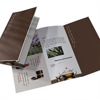 Impression couleur de brochures d'entreprise de petite taille, albums et magazines à couverture rigide, impression manuelle sur papier Kraft/Copper, Hangzhou