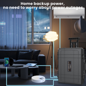 เครื่องกำเนิดไฟฟ้าพลังงานแสงอาทิตย์แบบพกพา EU Warehouse UPS 1000w 3000w พร้อมแผงโซลาร์เซลล์ สำหรับตั้งแคมป์และเดินป่ากลางแจ้ง - Product Image 5