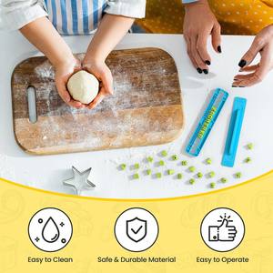 Emporte-pièces personnalisés en plastique pour biscuits et fondants, avec lettres <span class=keywords><strong>de</strong></span> l'alphabet et chiffres (0-9) - Product Image 6