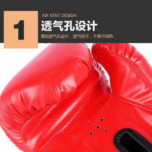 <span class=keywords><strong>Gants</strong></span> de Boxe Respirants pour Débutants en Combat Libre, Entraînement et Sacs de <span class=keywords><strong>Frappe</strong></span> - Product Image 2