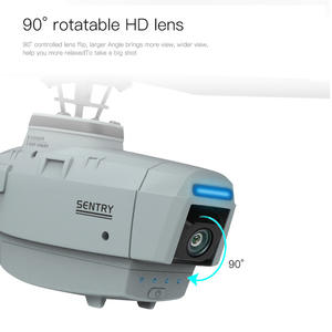 Караульная c127 вертолет 2,4G 4CH 6-Axis Gyro 720P камера оптического потока Flybarless масштаба р/у Дрон RTF система управления полетом Eachine <span class=keywords><strong>E110</strong></span> - Product Image 3