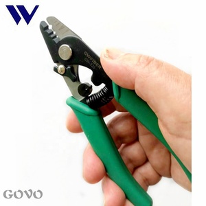 Fiber Tools Three Holes Fiber Stripper <strong>GOVO</strong> GW326 Optical Fiber Stripper Buffer and Coating Stripper - Product Image 5