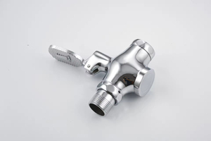 Vanne de chasse au pied à pédale en laiton chromé de haute qualité Double chasse comme vanne de chasse, adaptée à une utilisation en hôtel - Product Image 4