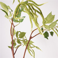 Guirlande de velours artificiel haut de gamme, longue, en forme de cascade, pour décoration florale de plafond de mariage et de scène