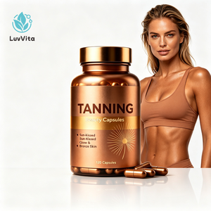 LuvVita OEM Extrait de Carotène Standardisé pour la Santé de la Peau et le Bien-être Quotidien – Complément Herbal en Capsules pour un Teint Sain - Product Image 1