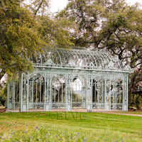 BLVE Orangerie, Serre, Véranda, Jardin d'hiver en fer forgé et acier galvanisé pour mariages en extérieur