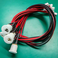 Arnés de cableado para toma de corriente CC, conjunto de cable de cobre de PVC para equipos médicos, electrodomésticos y cableado eléctrico.
