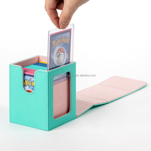 Bán buôn thẻ boong hộp mtg chỉ huy hiển thị deckbox giao dịch Thẻ lưu trữ hộp da cao cấp TCG 100 + ma thuật thẻ boong hộp - Product Image 2