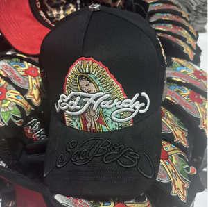 หมวกแก๊ป Snapback แบรนด์ HARDY X SAD BOYZ <span class=keywords><strong>ED</strong></span> ลายชาติพันธุ์ ของแท้ หรูหรา สไตล์วินเทจ ผ้า Dobby ปักลาย 3 มิติ 6 แผง ผ้ากำมะหยี่ Oxford สำหรับทุกเพศ - Product Image 1