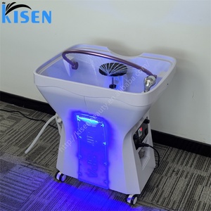 Kisen Mobile Shampoo Basin <b>Head</b> Spa Zen-flow Japeness Hair Treatment Europe <b>Styles</b> Portable Washing Sink for Salon Beautyshop - Product Image 1