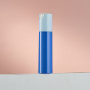 Forma redonda personalizada verde naranja azul Color giratorio como contenedor al por mayor <span class=keywords><strong>15ml</strong></span> 30ml 50ml botella sin aire esencia agua - Product Image 2