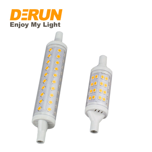 Thay Thế Halogen đèn CE ROHS PC rõ ràng Bìa 5W 8W 10W đôi đã kết thúc 130V 230V SMD2835 <span class=keywords><strong>j78</strong></span> j118 dẫn R7S ánh sáng, LED-R7S - Product Image 5