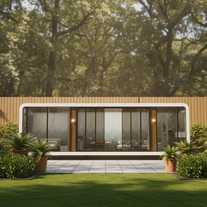 Nuovo Design Prefabbricato Moderno <span class=keywords><strong>Casa</strong></span> Mobile Apple Cabin <span class=keywords><strong>in</strong></span> <span class=keywords><strong>Vendita</strong></span> Prefabbricata Portatile 20Ft 40Ft Appartamento Esterno Hotel - Product Image 6