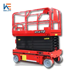 5m 6m 8m Outdoor Diesel Electric Scissor Lift Hydraulic Battery Plataforma Elevador