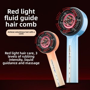 Nuevo Peine Eléctrico de Corriente para el Crecimiento del Cabello, Peine de Masaje con Luz Roja para Medicina Capilar, Peine para el Cuero Cabelludo con Conducción Líquida para la Salud del Cuero Cabelludo en Casa - Product Image 4