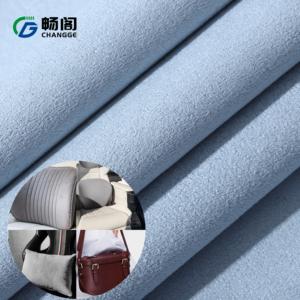 قماش من جلد الغزال عالي الأداء من ألياف الأغنام نمط مصبوغ مطاطي لسيارات الدرجة الراقية الداخلية - Product Image 5