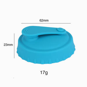 Neue Verbesserte Silikon-Getränkedosen-Deckel Wiederverwendbare Silikonkappen für Bier- und Softdrinkdosen - Product Image 2