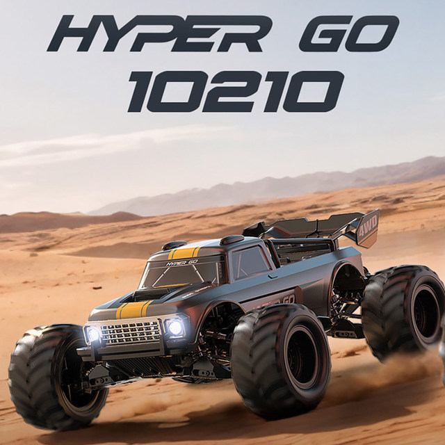 MJX 1/10 HYPER GO 10210 RC Remote Control Brushless Four-Wheel Drive High-Speed Electric Resin Off-Road Monster Truck