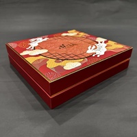 Boîtes en papier d'emballage de bonbons au chocolat mooncake de mariage écologiques pour emballage sucré de biscuits au chocolat